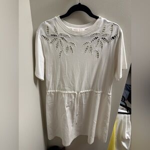 See by Chloe white cut out dress M